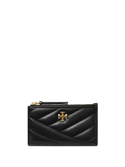 TORY BURCH KIRA CHEVRON ZIP CARD CASE